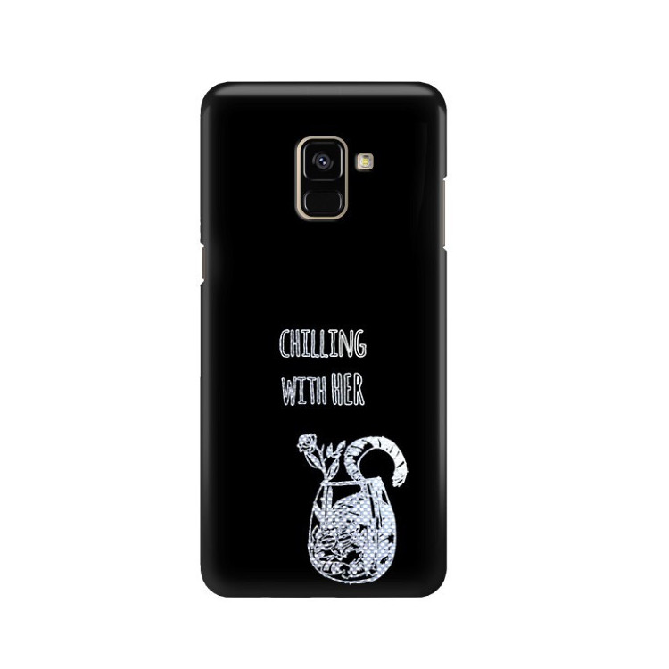 NEON SILVER ETUI NA TELEFON SAMSUNG GALAXY A7 2018 A8 PLUS A750 MIENIĄCE SIĘ ZLZ106