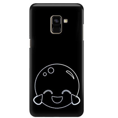 NEON SILVER ETUI NA TELEFON SAMSUNG GALAXY A7 2018 A8 PLUS A750 MIENIĄCE SIĘ ZLZ145