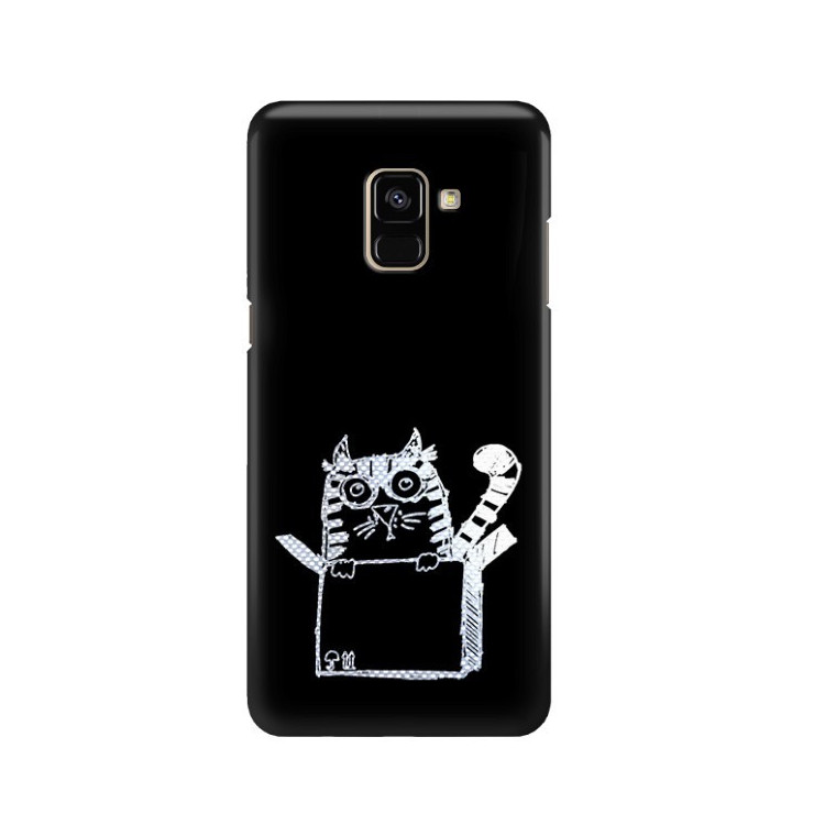 NEON SILVER ETUI NA TELEFON SAMSUNG GALAXY A7 2018 A8 PLUS A750 MIENIĄCE SIĘ ZLZ148