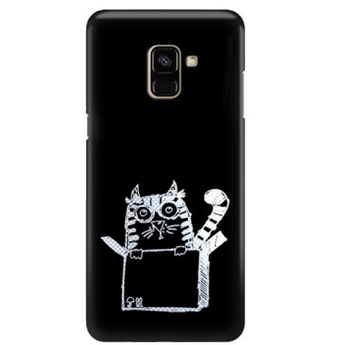 NEON SILVER ETUI NA TELEFON SAMSUNG GALAXY A7 2018 A8 PLUS A750 MIENIĄCE SIĘ ZLZ148