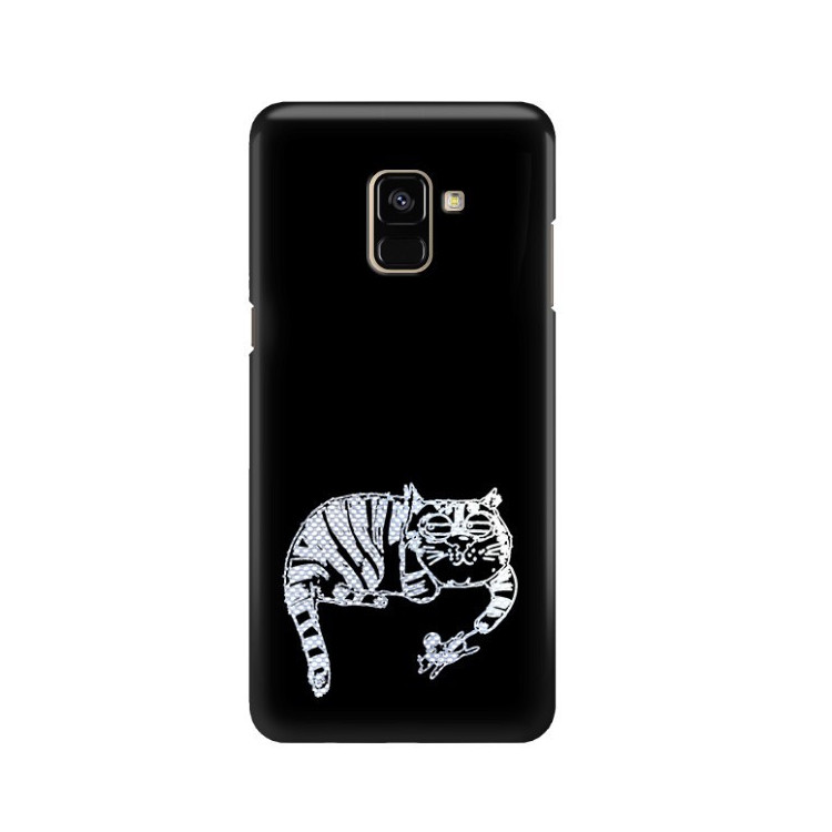 NEON SILVER ETUI NA TELEFON SAMSUNG GALAXY A7 2018 A8 PLUS A750 MIENIĄCE SIĘ ZLZ149
