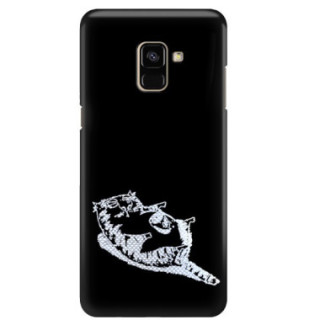 NEON SILVER ETUI NA TELEFON SAMSUNG GALAXY A7 2018 A8 PLUS A750 MIENIĄCE SIĘ ZLZ150