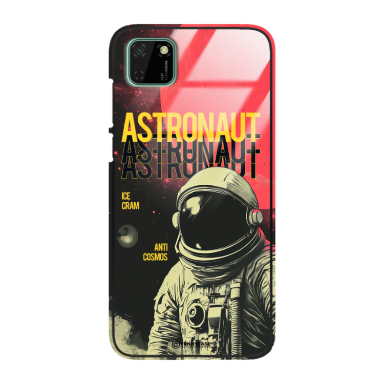 Etui Black Case Glass do HUAWEI Y5P Kosmiczne Astronauci Space ST_MOS106