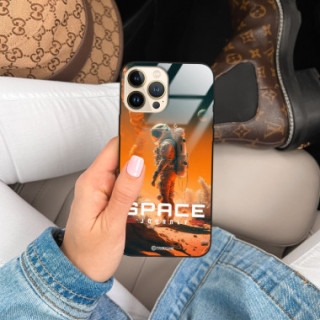 Etui Black Case Glass do OPPO A16/A16s/A54s Kosmiczne Astronauci Space ST_MOS101