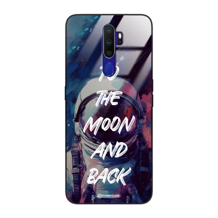 Etui Black Case Glass do OPPO A5 2020/A9 2020 Kosmiczne Astronauci Space ST_MOS104 Etui Black Case Glass do OPPO A5 2020/A9 2020 Kosmiczne Astronauci Space ST_MOS104