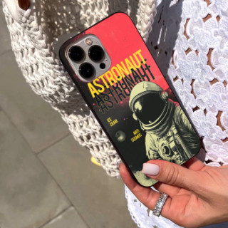 Etui Black Case Glass do OPPO A53 Kosmiczne Astronauci Space ST_MOS106