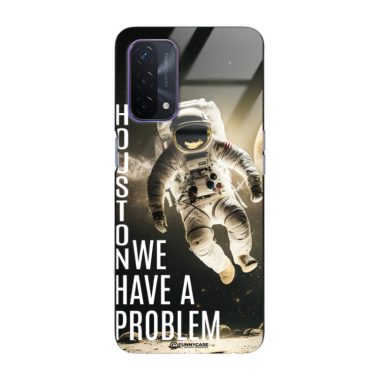 Etui Black Case Glass do OPPO A93 5G Kosmiczne Astronauci Space ST_MOS102