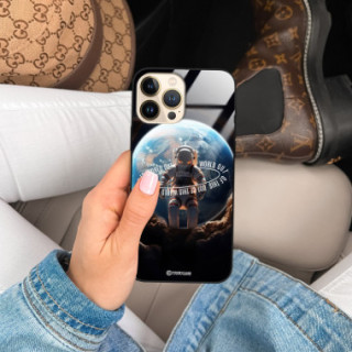 Etui Black Case Glass do SAMSUNG A01 Kosmiczne Astronauci Space ST_MOS103