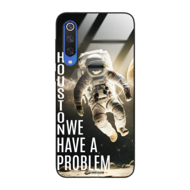 Etui Black Case Glass do XIAOMI Mi 9SE Kosmiczne Astronauci Space ST_MOS102