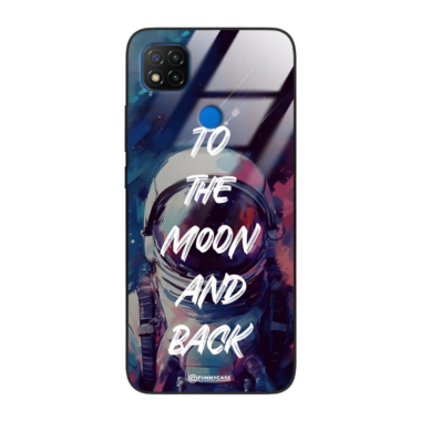 Etui Black Case Glass do XIAOMI REDMI 9C Kosmiczne Astronauci Space ST_MOS104