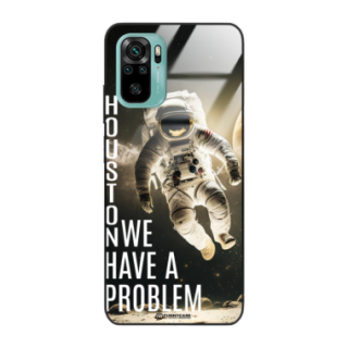 Etui Black Case Glass do XIAOMI REDMI NOTE 10 4G/ 10s Kosmiczne Astronauci Space ST_MOS102