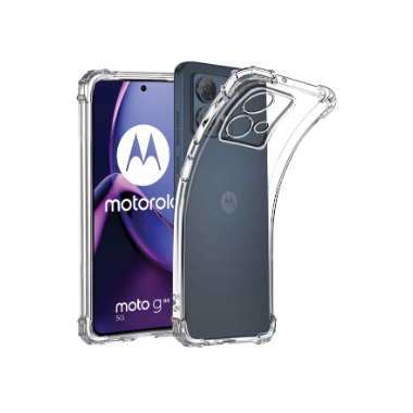 ETUI ANTI-SHOCK NA TELEFON MOTOROLA G84 TRANSPARENTNY