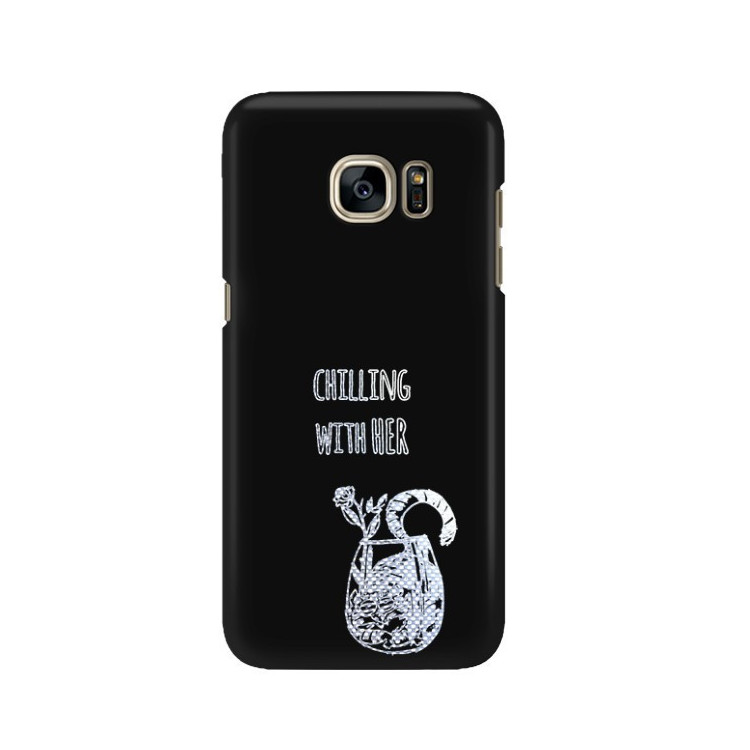 NEON SILVER ETUI NA TELEFON SAMSUNG GALAXY S7 EDGE G935 CZAR NEON ZLZ106