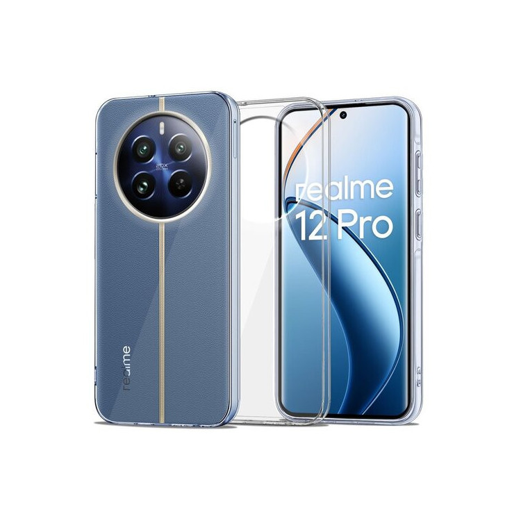 ETUI CLEAR NA TELEFON REALME 12 PRO / PRO PLUS TRANSPARENT