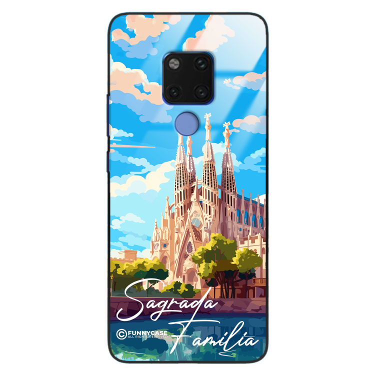 Etui Black Case Glass do HUAWEI MATE 20 SUMMER PARADISE ST_PAR100