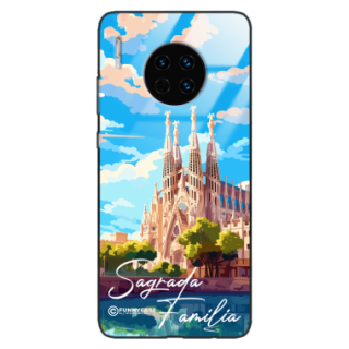 Etui Black Case Glass do HUAWEI MATE 30 SUMMER PARADISE ST_PAR100