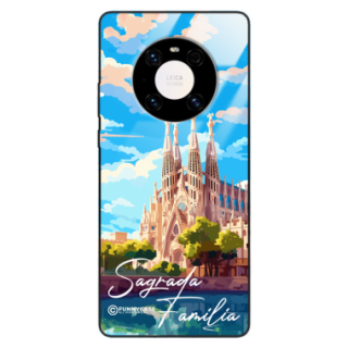 Etui Black Case Glass do HUAWEI MATE 40  SUMMER PARADISE ST_PAR100