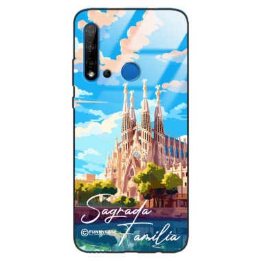 Etui Black Case Glass do HUAWEI NOVA 5I SUMMER PARADISE ST_PAR100