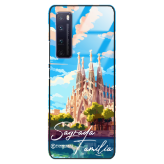 Etui Black Case Glass do HUAWEI NOVA 7 PRO SUMMER PARADISE ST_PAR100