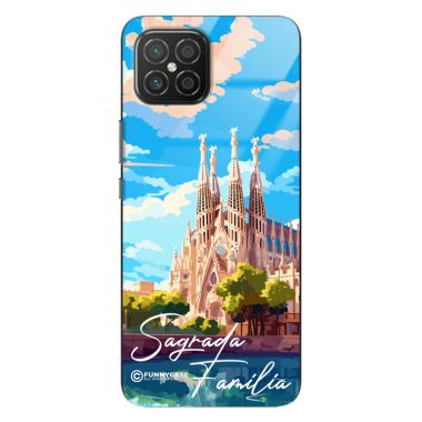 Etui Black Case Glass do HUAWEI NOVA 8 SE SUMMER PARADISE ST_PAR100