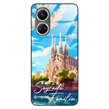 Etui Black Case Glass do HUAWEI NOVA 10 SE SUMMER PARADISE ST_PAR100