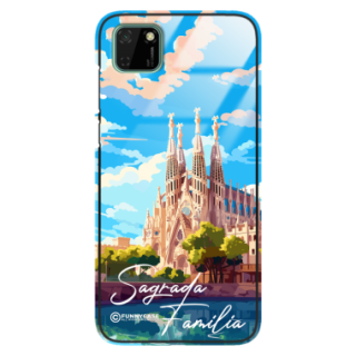 Etui Black Case Glass do HUAWEI Y5P SUMMER PARADISE ST_PAR100