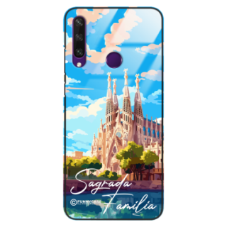 Etui Black Case Glass do HUAWEI Y6P SUMMER PARADISE ST_PAR100