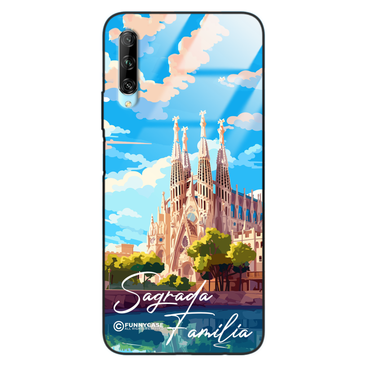 Etui Black Case Glass do HUAWEI Y9S SUMMER PARADISE ST_PAR100