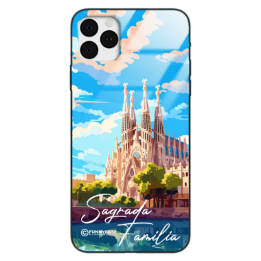 Etui Black Case Glass do IPHONE 11 PRO SUMMER PARADISE ST_PAR100