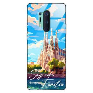 Etui Black Case Glass do ONEPLUS 8 PRO SUMMER PARADISE ST_PAR100