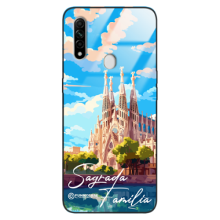 Etui Black Case Glass do OPPO A8 SUMMER PARADISE ST_PAR100