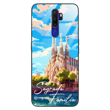 Etui Black Case Glass do OPPO A9 2020 SUMMER PARADISE ST_PAR100