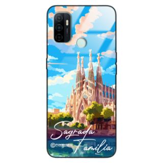 Etui Black Case Glass do OPPO A33 SUMMER PARADISE ST_PAR100