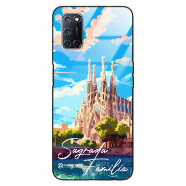 Etui Black Case Glass do OPPO A52 SUMMER PARADISE ST_PAR100