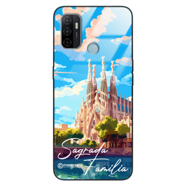 Etui Black Case Glass do OPPO A53 SUMMER PARADISE ST_PAR100