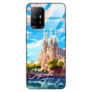 Etui Black Case Glass do OPPO A94 5G SUMMER PARADISE ST_PAR100