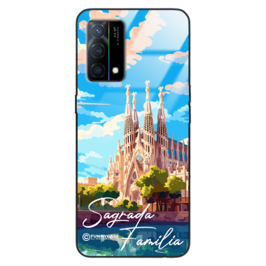 Etui Black Case Glass do OPPO K9 SUMMER PARADISE ST_PAR100