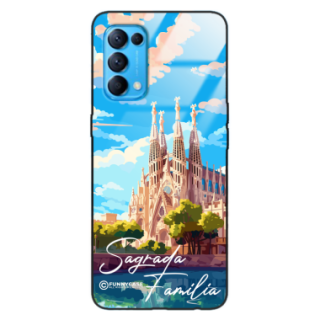 Etui Black Case Glass do OPPO RENO 5 SUMMER PARADISE ST_PAR100