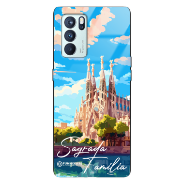 Etui Black Case Glass do OPPO RENO 6 PRO SUMMER PARADISE ST_PAR100