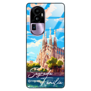 Etui Black Case Glass do OPPO RENO 10 PRO PLUS SUMMER PARADISE ST_PAR100