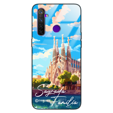 Etui Black Case Glass do REALME 5 PRO SUMMER PARADISE ST_PAR100