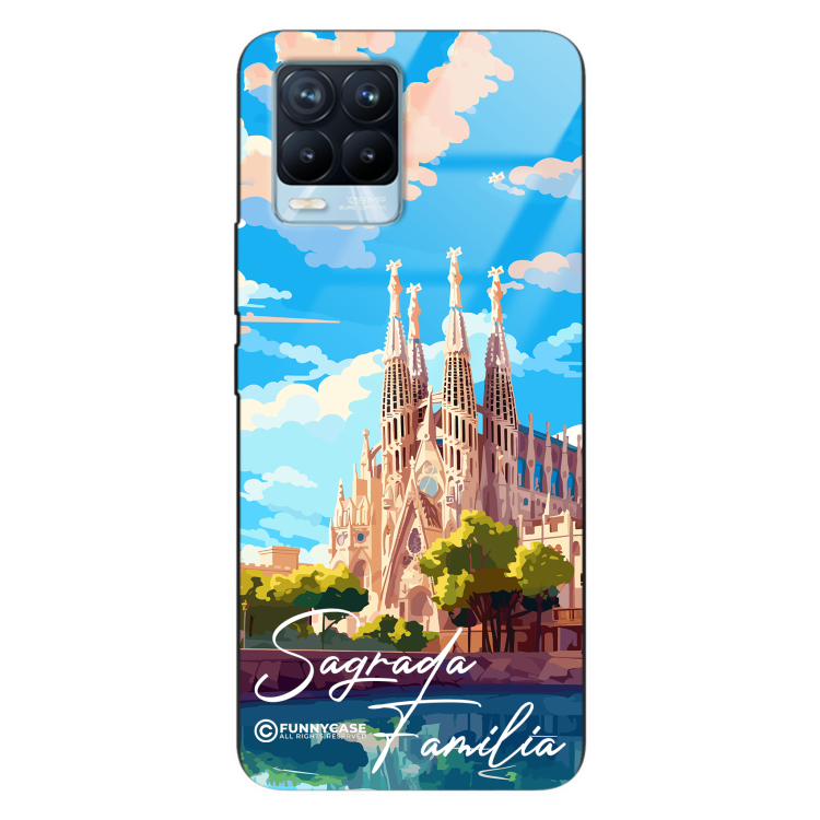 Etui Black Case Glass do REALME 8 PRO SUMMER PARADISE ST_PAR100