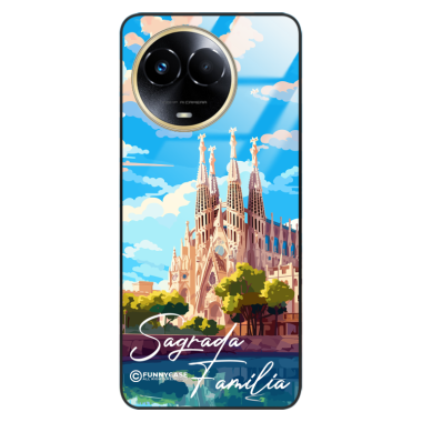 Etui Black Case Glass do REALME 11 5G SUMMER PARADISE ST_PAR100