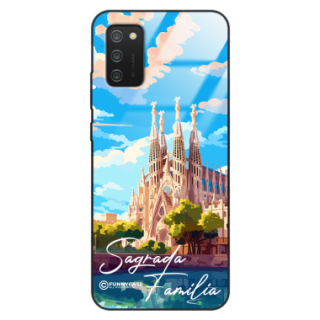 Etui Black Case Glass do SAMSUNG A02S SUMMER PARADISE ST_PAR100