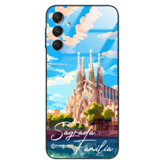 Etui Black Case Glass do SAMSUNG A24 SUMMER PARADISE ST_PAR100