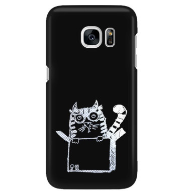 NEON SILVER ETUI NA TELEFON SAMSUNG GALAXY S7 G930 MIENIĄCE SIĘ ZLZ148