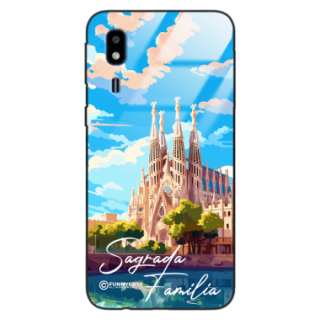 Etui Black Case Glass do SAMSUNG GALAXY A2 CORE SUMMER PARADISE ST_PAR100