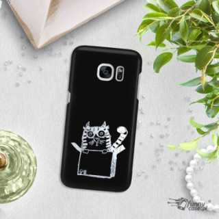 NEON SILVER ETUI NA TELEFON SAMSUNG GALAXY S7 G930 MIENIĄCE SIĘ ZLZ148
