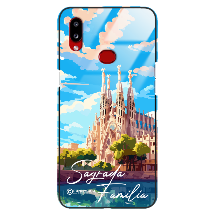 Etui Black Case Glass do SAMSUNG GALAXY A10S SUMMER PARADISE ST_PAR100