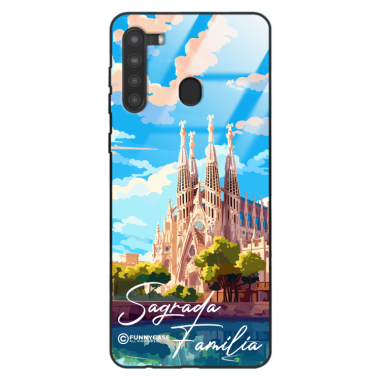 Etui Black Case Glass do SAMSUNG GALAXY A21 SUMMER PARADISE ST_PAR100